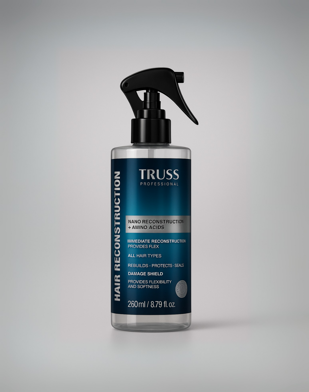 Truss Reconstrutor Capilar Uso Obrigatório Spray | Hidratação e Reconstrução Imediata | 260ml