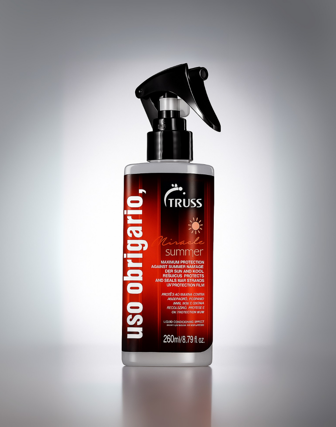 Reconstrutor USO OBRIGATÓRIO; MIRACLE SUMMER 260ml
